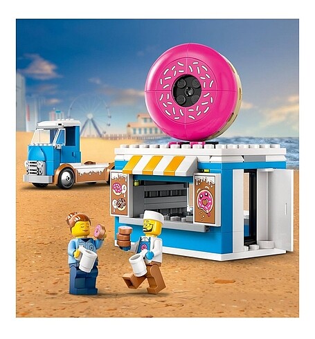 Beden Renk LEGO City Donut Kamyonu