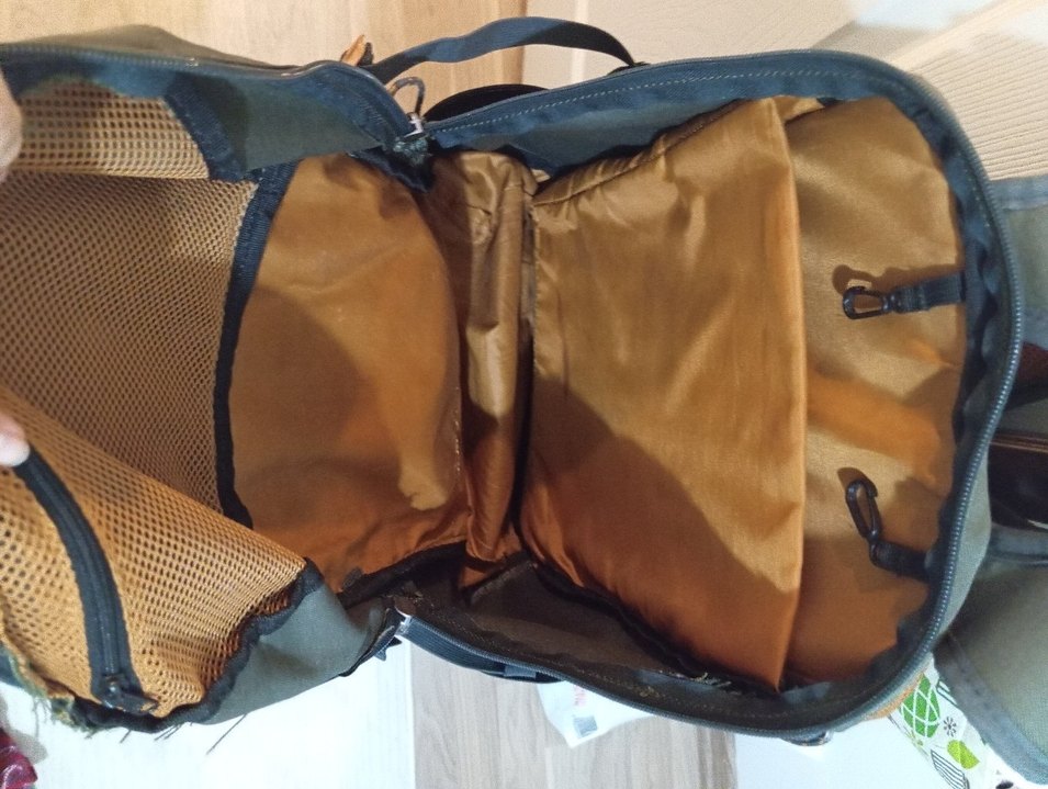 Kadın Yeşil Baskılı Sırt Çantası - Görsel 5