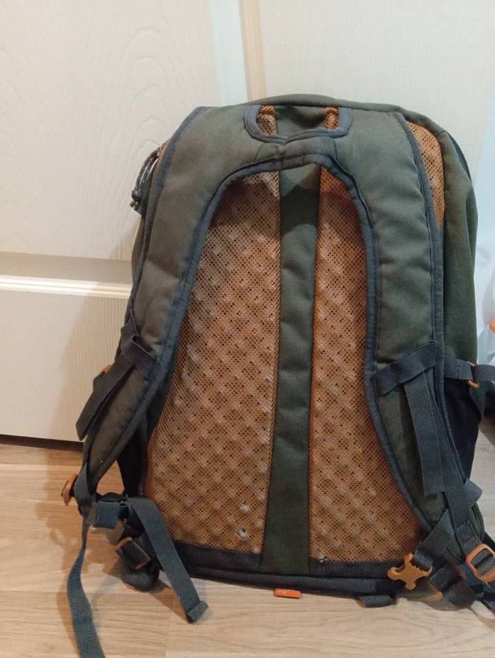 Kadın Yeşil Baskılı Sırt Çantası - Görsel 4