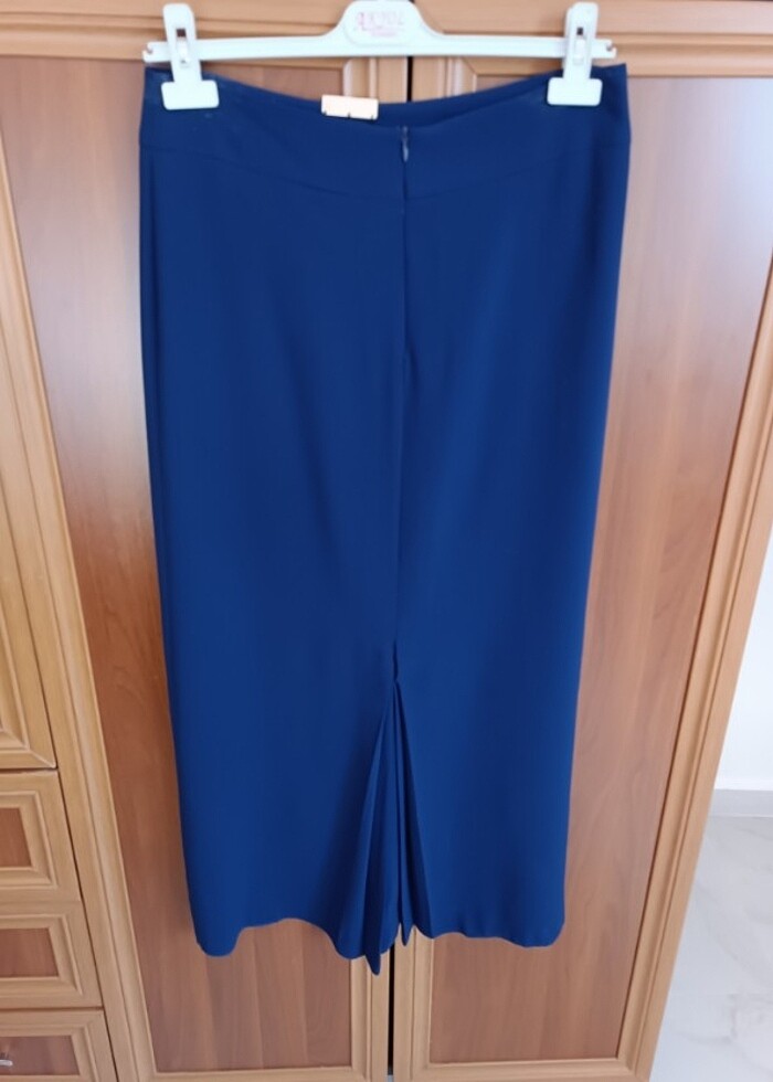 Lacivert kalem etek - Görsel 2