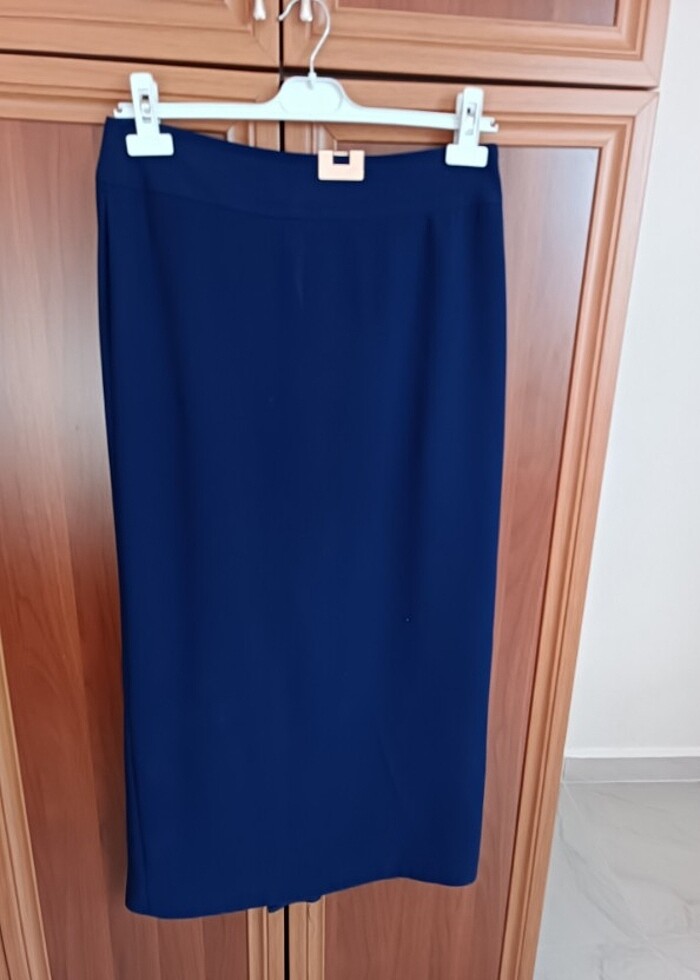 Lacivert kalem etek - Görsel 3