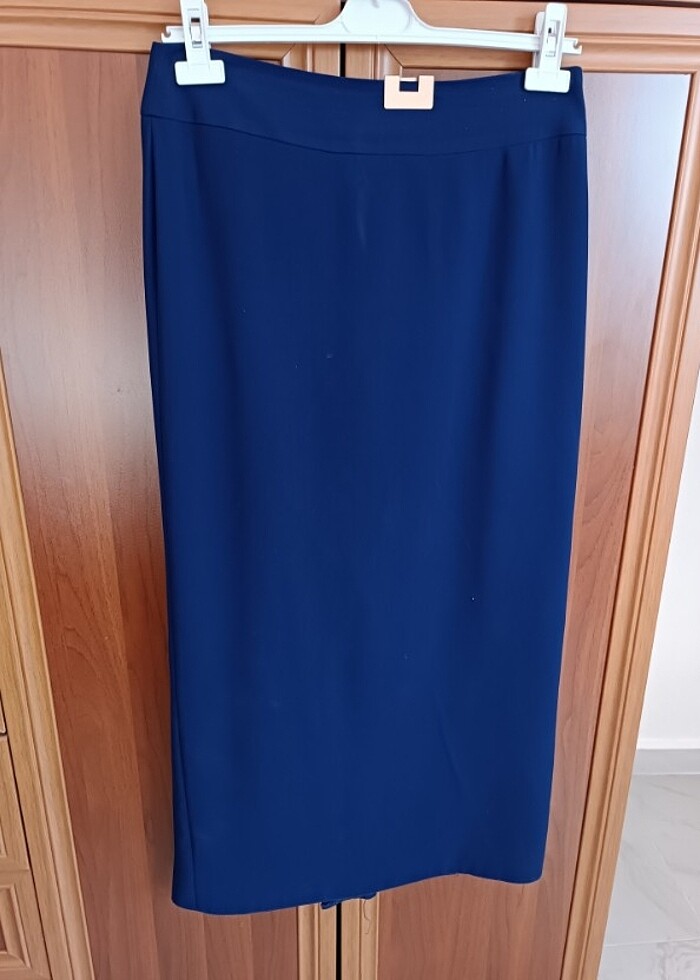 Lacivert kalem etek - Görsel 4