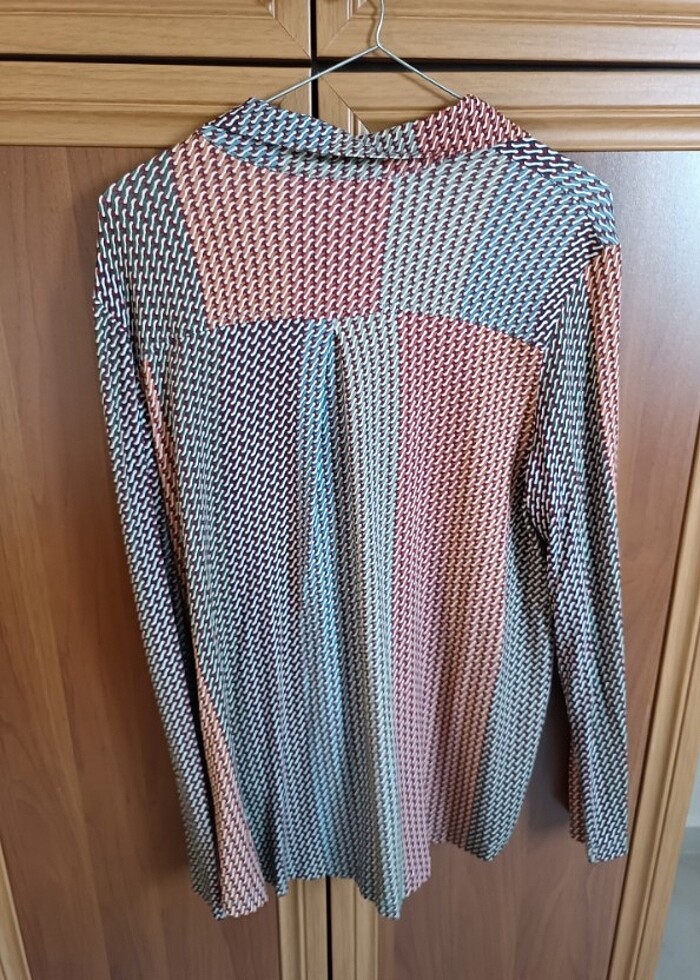 Desenli gömlek  - Görsel 2