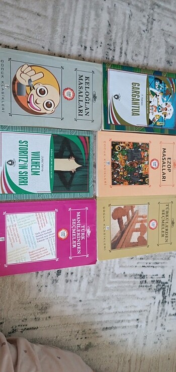 Çocuk klasikleri altı kitap 
