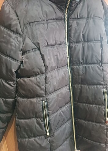 İçi Polarlı kadın mont