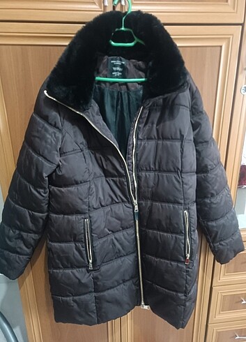 Yessica İçi Polarlı kadın mont