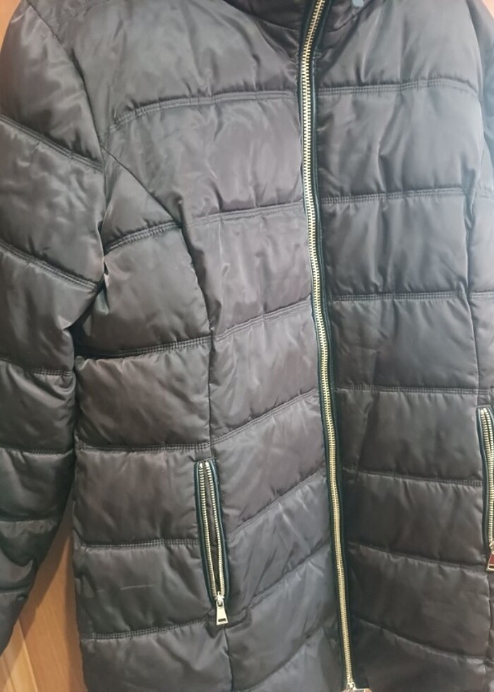 İçi Polarlı kadın mont - Görsel 2