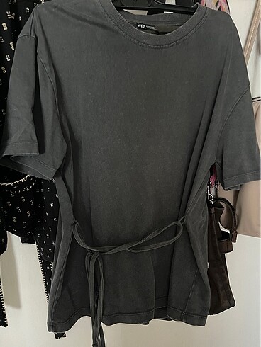 Zara Zara kemerli Tshirt