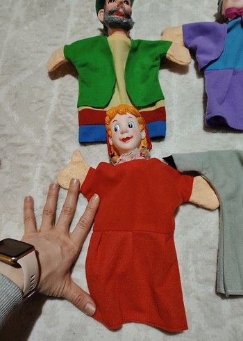 Renkli Kukla Seti - 4 Parça - Görsel 2