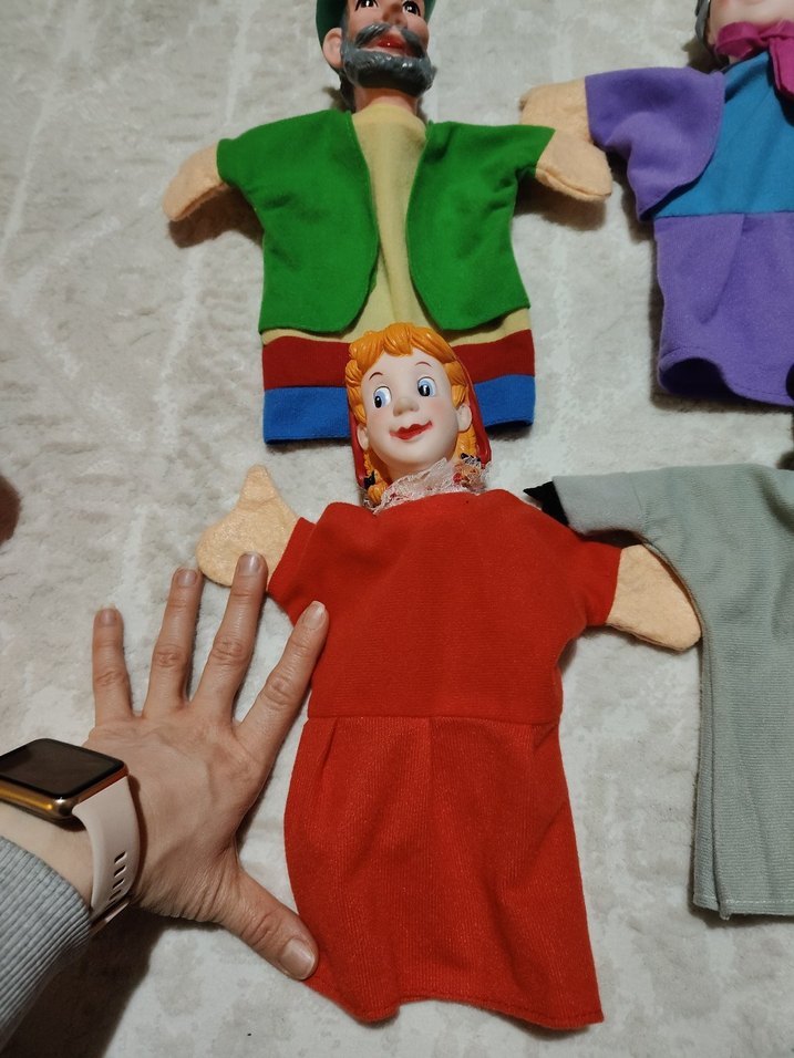 Renkli Kukla Seti - 4 Parça - Görsel 2