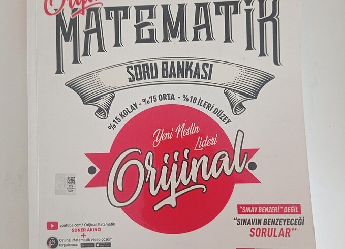 ORİJİNAL TYT MATEMATİK 