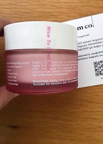  Beden Cream Co. Nemlendirici Krem