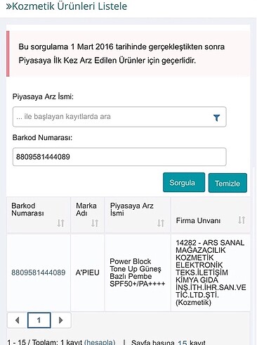  Beden Renk Missha power block güneş kremi