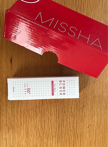 Missha power block güneş kremi