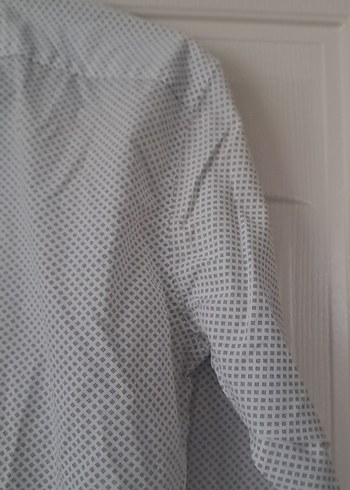 Gri Uzun Kollu Erkek Gömlek - Görsel 5