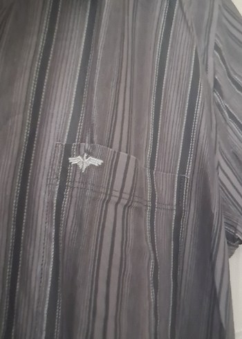 Gri Kısa Kollu Erkek Polo Tişört - Görsel 2