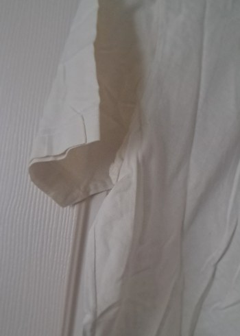 Pamuklu Beyaz Polo Tişört - Görsel 5