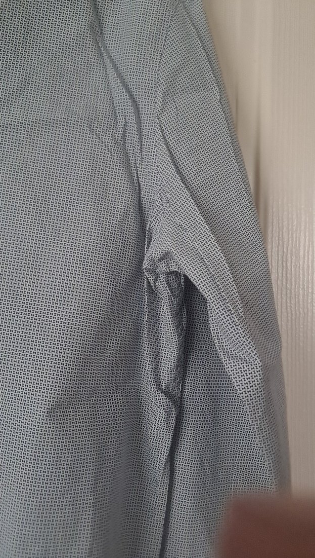 Gri Erkek  Uzun Kollu Gömlek - Görsel 3