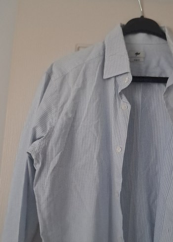 Gri Erkek Uzun Kollu Gömlek - Görsel 4