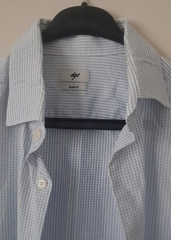 Gri Erkek Uzun Kollu Gömlek - Görsel 2