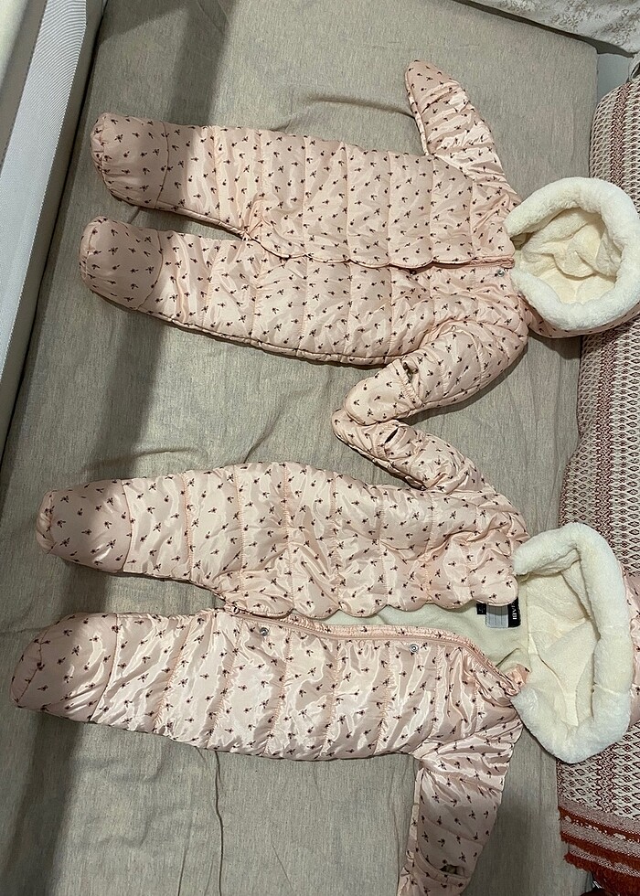 Kız Bebek Astronot Mont - Görsel 3