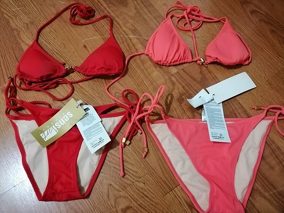diğer Beden kırmızı Renk takım bikini