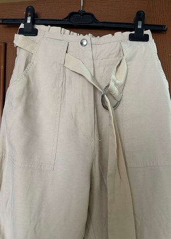 Bershka bej pantolon - Görsel 2