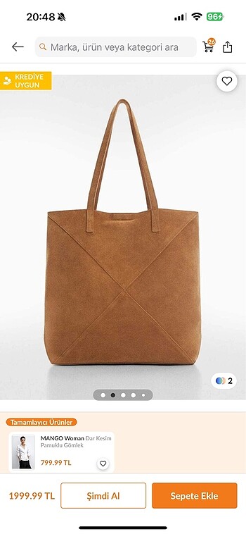 Mango Mango shopper çanta