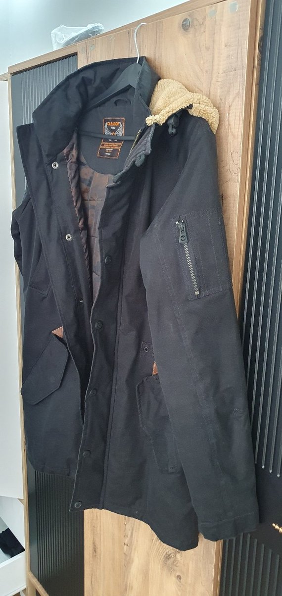 Düğmeli Siyah Erkek Midi Ceket - Görsel 3