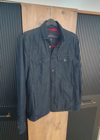 Lacivert Denim Erkek Gömlek - Görsel 2