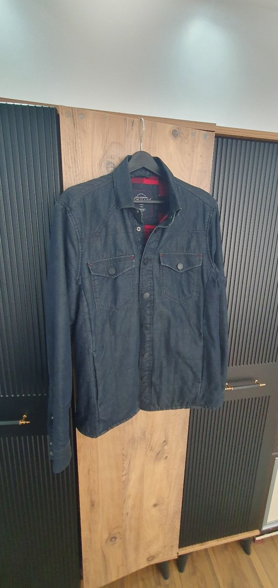 Lacivert Denim Erkek Gömlek - Görsel 2