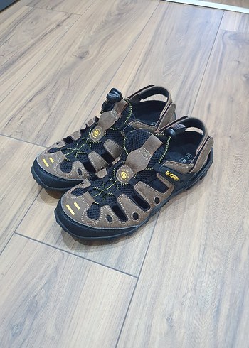 Kemerli Erkek Kahverengi Spor Sandalet - Görsel 3