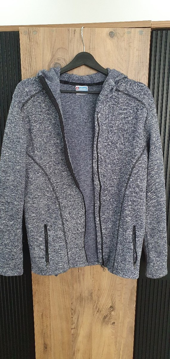 Gri Fermuarlı Spor Ceket - Görsel 2