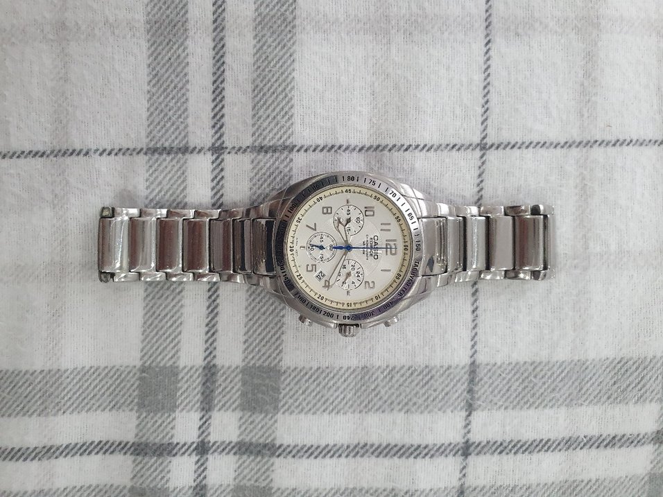 Gri Klasik Erkek Kol Saati - Görsel 2