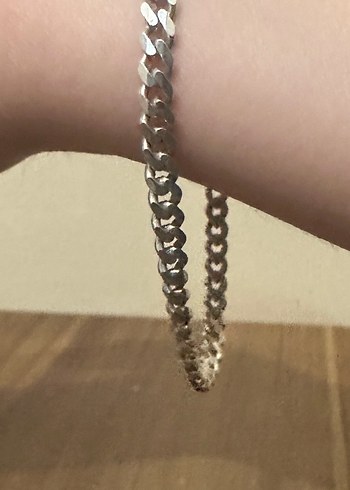 Sümer Telkari Gurmet Gümüş Zincir erkek bileklik - Görsel 2