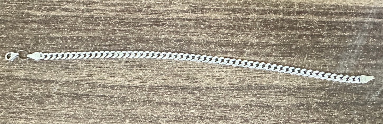 Sümer Telkari Gurmet Gümüş Zincir erkek bileklik - Görsel 3