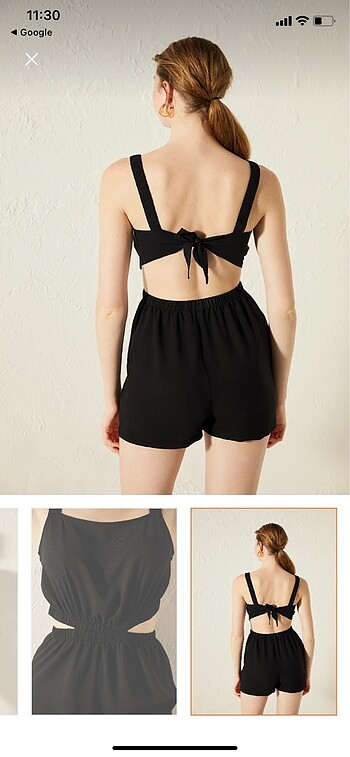 Siyah Tulum - Görsel 2