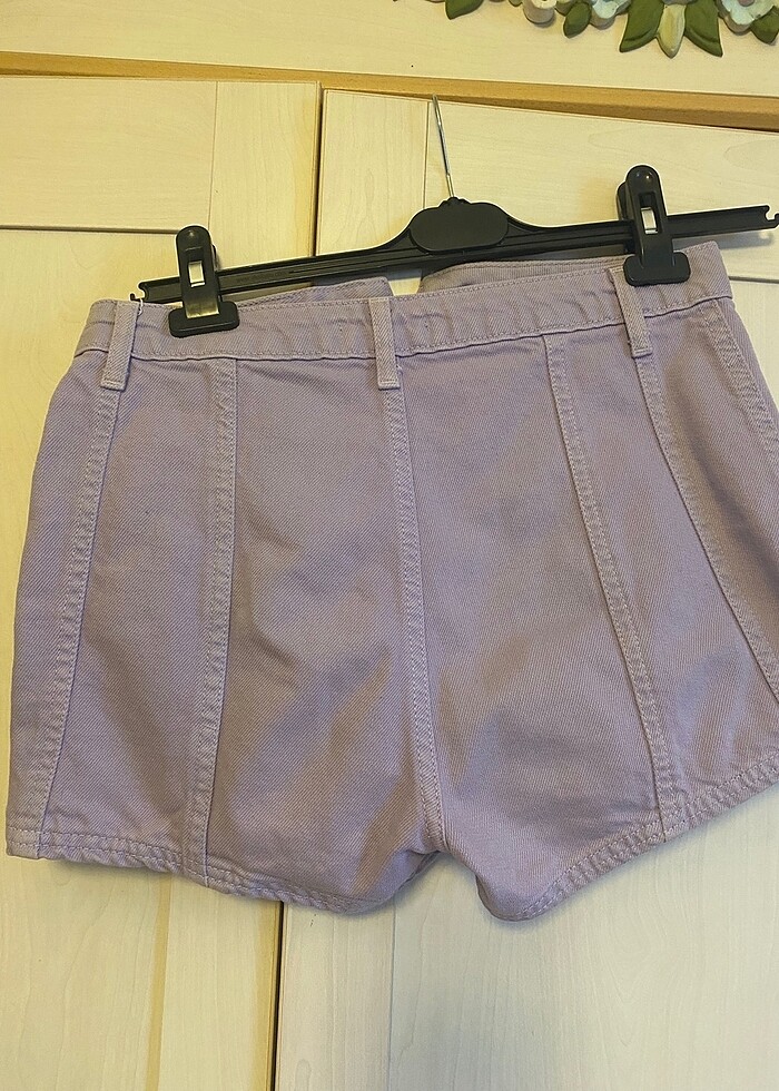 Lila Kot Şort - Görsel 2