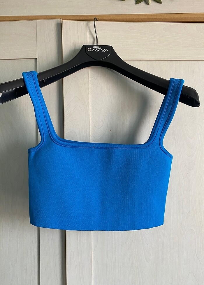 Dilvin Askılı Crop - Görsel 2