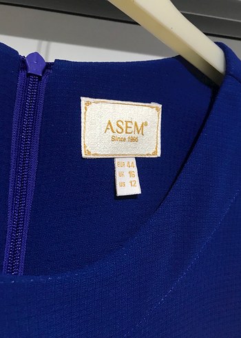 Nakışlı Lacivert Uzun Kadın Elbise - Görsel 2