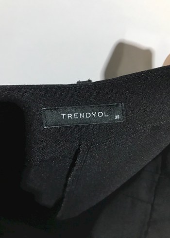 Kadın Siyah Kumaş Pantolon - Görsel 3