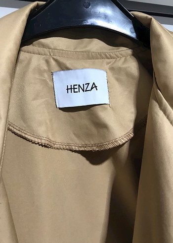 Bej Uzun Kadın Trençkot - Görsel 5