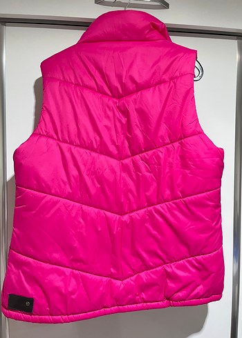 Pembe Fermuarlı Yelek - Görsel 2