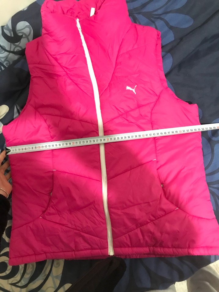 Pembe Fermuarlı Yelek - Görsel 4