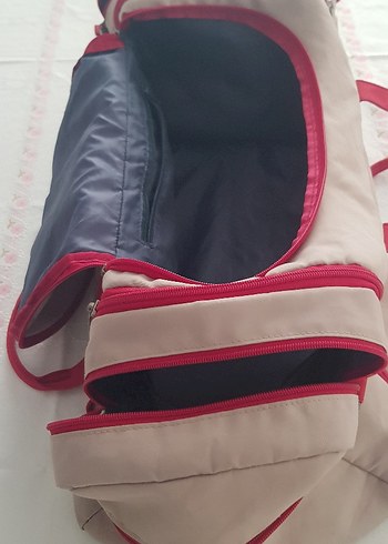 Beden Krem Renkli Bebek Çantası