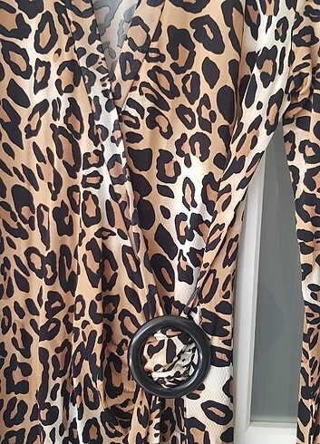 Leopar kadın buluz