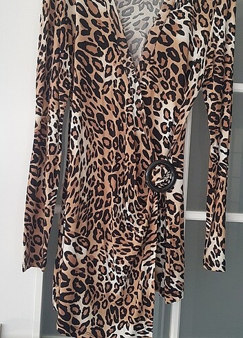 Diğer Leopar kadın buluz