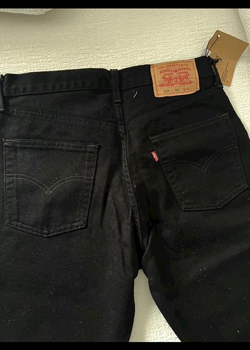 Levis Siyah Regular Fit Denim Erkek Pantolon