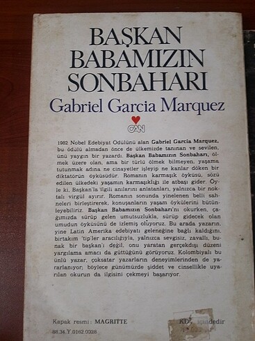  Gabriel Garcia Marquez kitapları 