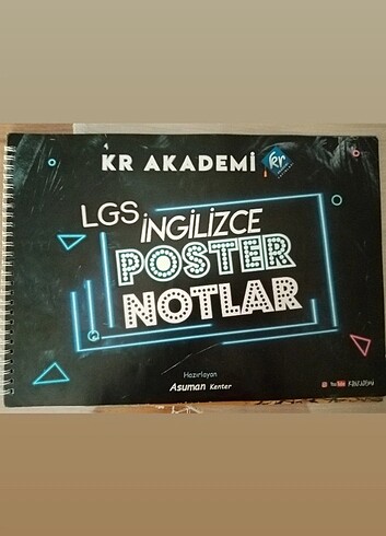  Beden Renk 8.SINIF LGS POSTER NOT